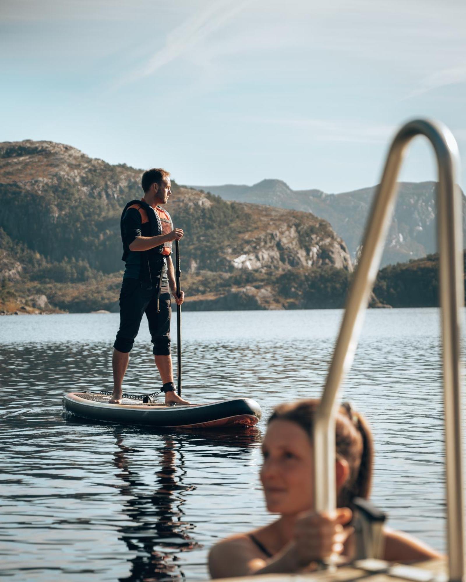 Отель Hikers Camp, Part Of Preikestolen Basecamp Йёрпеланн Экстерьер фото